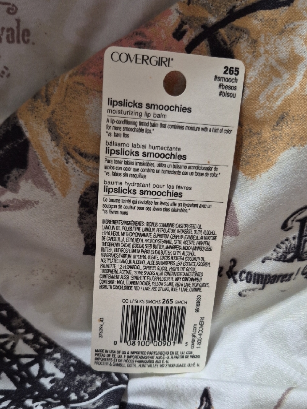 COVERGIRL Smoochies Moisturizing Lip Balm - Pink with Green Cap - Picture 5 of 6